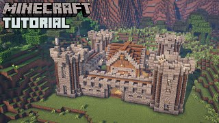 Minecraft  Ultimate Castle Survival Base Tutorial How to Build [upl. by Mechling627]