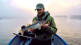 Lock and Dam Sauger Fishing the Mississippi River  Cold Weather River Fishing [upl. by Harehs218]