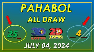 PAHABOL SWERTRES LOTTO EZ2 LOTTO GUIDE JULY 04 2024Gaming Channel 15K 36 [upl. by Linis]