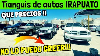 🚘🇺🇲NO LO PUEDO CREER 😱 Super precios Solo en el TIANGUIS de Autos AMERICANOS🚘 Irapuato Gto [upl. by Meekahs]