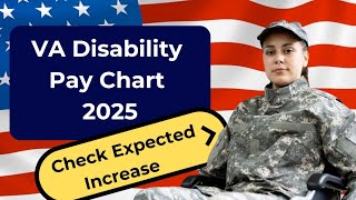 VA 2025 DISABILITY PAY RATES AND DATE [upl. by Whitnell]