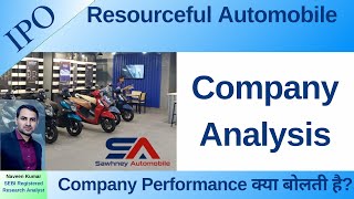 Resourceful Automobile Limited Analysis  Sawhney Automobile IPO  GMP  Review  IPO [upl. by Czarra]