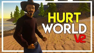 Open World PVP Survival  Hurtworld V2 Gameplay First Impressions [upl. by Fullerton556]