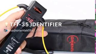 ORIENTEK TFI35 Fiber Identifier [upl. by Ardnos25]