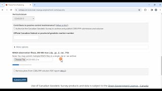 How to Process Online GNSS Data in CSRS Precise Point Positioning। CSRS PPP। [upl. by Pelagi]