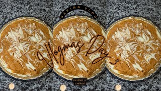 VLOGMAS DAY 3🎄🥳 BAKING VLOG 🥧  MAKING A SWEET POTATO CHEESECAKE 🍠 [upl. by Anauqed]