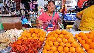 Filipino Street Food Tour  BALUT and KWEK KWEK at Quiapo Market Manila Philippines [upl. by Ennej]