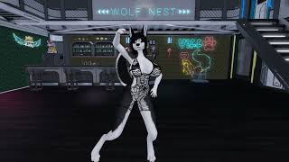 【Second Life】Furry Dance  Pusse Cafe [upl. by Adnahc]