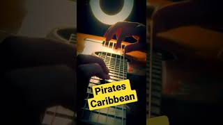 Pirates of the Caribbean pirates guitar [upl. by Icnarf]