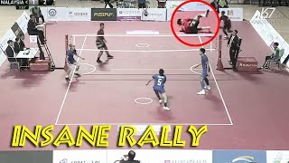 Top 10 Insane Sepaktakraw Rally Actions  HD [upl. by Javed]