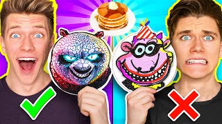 1000 BEST Pancake Art Challenges MUST SEE How To Make Kung Fu Panda amp Minecraft vs Roblox Art [upl. by Eniarol911]