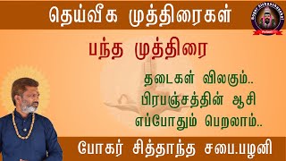 பந்த முத்திரை தடைகள் விலகும்பிரபஞ்சத்தின் ஆசி எப்போதும் பெறலாம் [upl. by Davis]