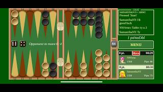 Backgammon  online games and tournaments 247 [upl. by Enaitsirk187]