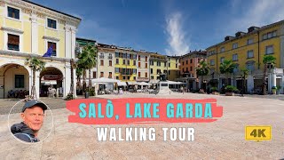 Salo  Gardasee  Lake Garda  Walking Tour  Italien  🇮🇹 4K [upl. by Webb]