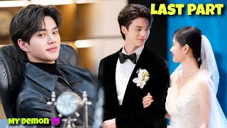 Last Part  Contract Marriage With A Handsome Demon 😈 My Demon Korean Drama Explained in Hindi [upl. by Aseretairam]