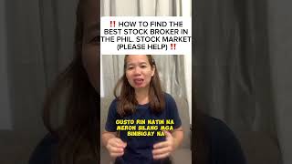 How to find the best stock broker in the Philippine Stock Market [upl. by Cordier]