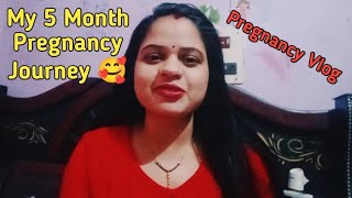 my 5 month pregnancy journeypregnancy vlog LS official vlog viralvideo dailyvlogtrending [upl. by Esital]