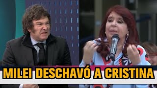 MILEI DESCHAVÓ UNA CORRUPCIÓN DE CRISTINA  Javier Milei con Luis Majul 2662022 [upl. by Kopple17]