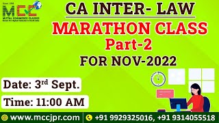 CAINTER LAW MARATHON CLASS BY DIKSHANT SIR PART2 [upl. by Anabella]