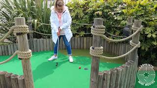 Adventure Island Golf  Mundesley Crazy Golf [upl. by Seiden]