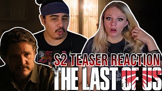 The Last of Us  Season 2 Official Teaser Trailer Reaction [upl. by Jameson]