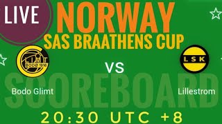 Bodo Glimt VS Lillestrom NORWAY SAS Braathens Cup 2024 LIVE SCORE [upl. by Bringhurst]