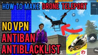 HEX EDITOR FF DATA DRONE TELEPORT😱 HOLOGRAM ANTI BAN NO BAN METHOD HOW TO MAKE FF NPC NAME HOLOGRAM [upl. by Sheng]