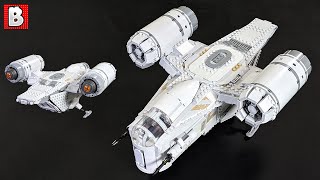 LEGO Razor Crest Set 75292 Custom Modification [upl. by Rudie387]