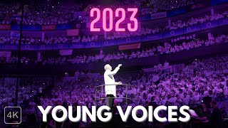 Young Voices Choir 2023  The O2 Arena London  18th Jan 2023 [upl. by Airretal]