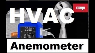 Anemometer cfm calculation how to use digital anemometer in HVAC [upl. by Heda]