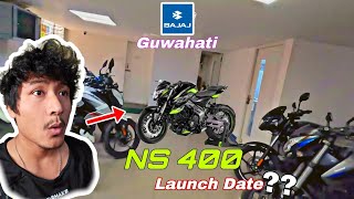 NS 400 jald hee launch hone wala hai  bajaj showroom vlog bajaj ns400 dominar400 [upl. by Onailil]