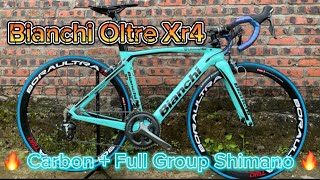 Bianchi Oltre Xr4  Carbon T1000  Full group Shiamno  Quyên Sai Cồ 0328 740 283 [upl. by Eduino]