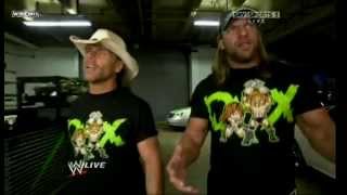 DX returns to RAW Legacy Attack [upl. by Nairdna]