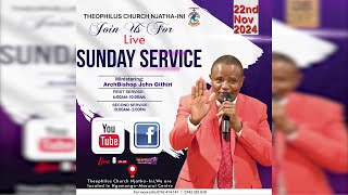 SUNDAY SERVICE LIVE 22ND SEPTEMBER 2024 [upl. by Huoh]