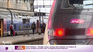 SNCF  préavis de grève pour le premier weekend des vacances de Noël [upl. by Danila]