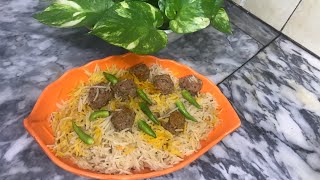 Kofta pulao recipe  asa pulao jo khaty hé mza ajaye  R25 [upl. by Knepper]