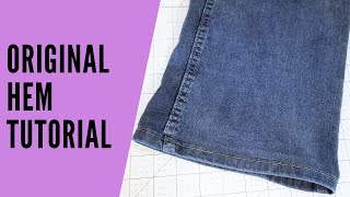 Original Hem Tutorial [upl. by Aikas]