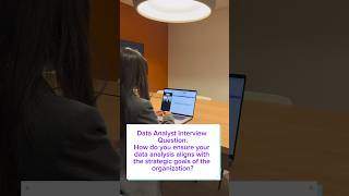 Data Analyst Interview QuestionHow to ensure data analysis aligns with the strategic goals [upl. by Karlen]