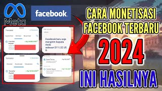 Cara daftar monetisasi facebook 2024 yang benar  agar hasilnya maksimal [upl. by Campagna134]