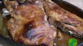 Chivo malagueño al horno  Recetas que te ayudan a adelgazar [upl. by Wilfreda]