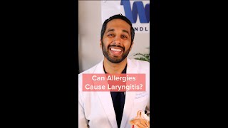 Can Allergies Cause Laryngitis [upl. by Nollad]