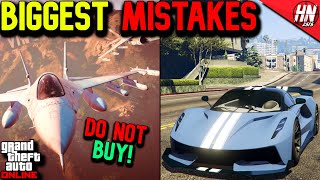 Top 10 BIGGEST WASTES of MONEY In GTA Online [upl. by Harli]