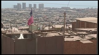 Antofagasta una ciudad con campamentos de inmigrantes entre la miseria y la esperanza [upl. by Nnyleve]