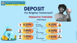 Avail best interest rates with Pragathi Thriveni 333 Days amp Pragathi Kuber 444 Days [upl. by Imiaj]