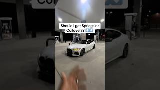 Are Coilovers worth it over springs mpcars automobile car [upl. by Kirstyn921]