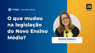 O que mudará com o Novo Ensino Médio [upl. by Ellimaj]