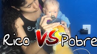 RICO VS POBRE 10 COM OS MEUS BEBES REBORN  GABI REBORN [upl. by Jaffe635]