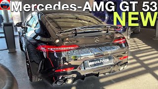 New MercedesAMG GT 53 4Door Coupe 2024  Visual Short REVIEW exterior interior [upl. by Fritts]