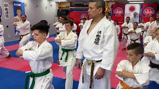 Murakami Sensei Seminar Orlando SKF Hombu dojo March 26 2023 4 [upl. by Annah]