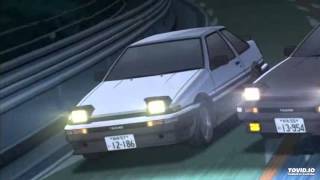 Initial D Final Stage Soundfiles OST Shinjis Overtake [upl. by Odrarebe]